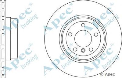 APEC BRAKING dsk2603 -  Тормозной диск